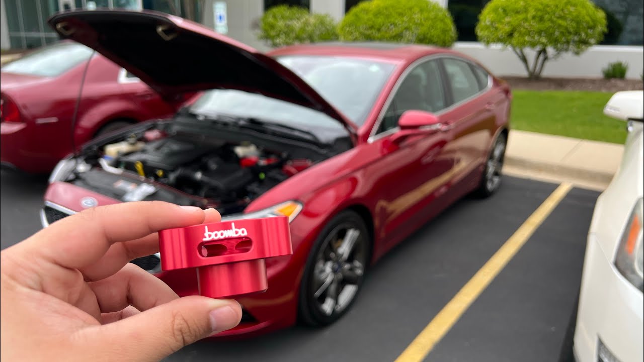 2017 FORD FUSION SPORT boomba blow off valve adapter UNBOXING AND INSTALL