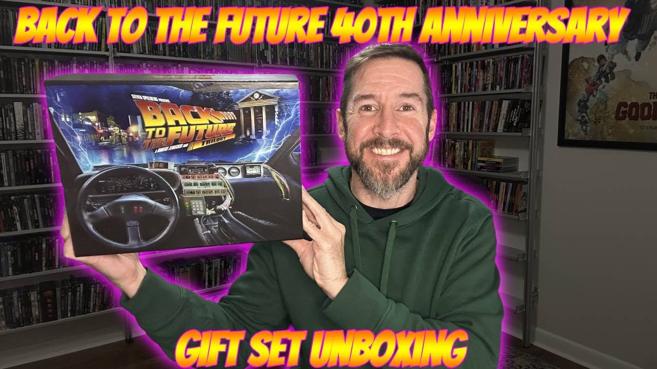 Back to the Future 40th Anniversary 4K Gift Set Unboxing