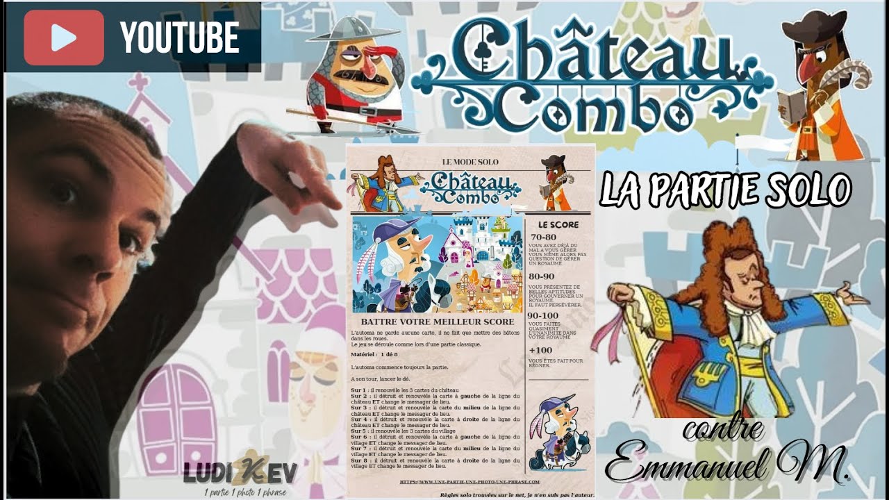 CHATEAU COMBO - le mode solo - Partie SOLO & AVIS