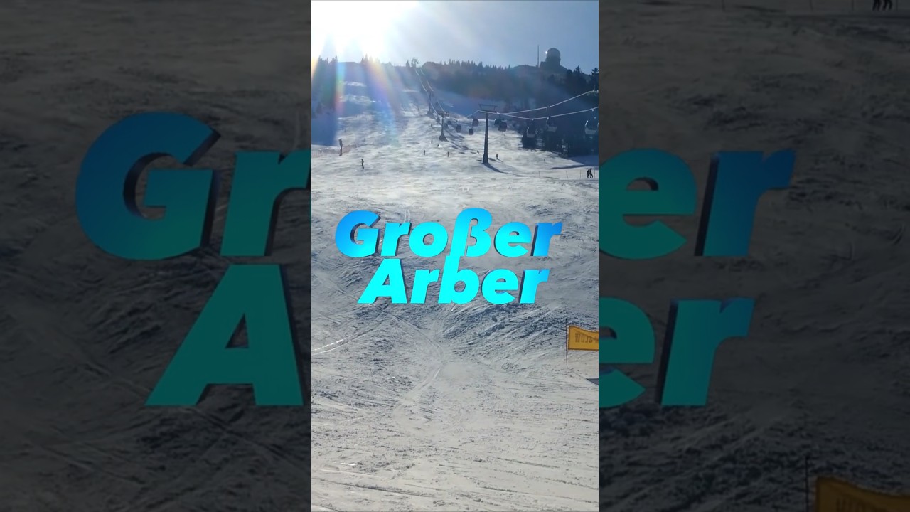 🇩🇪🎿🛷 Großer Arber Ski-Action im Bayerischen Wald