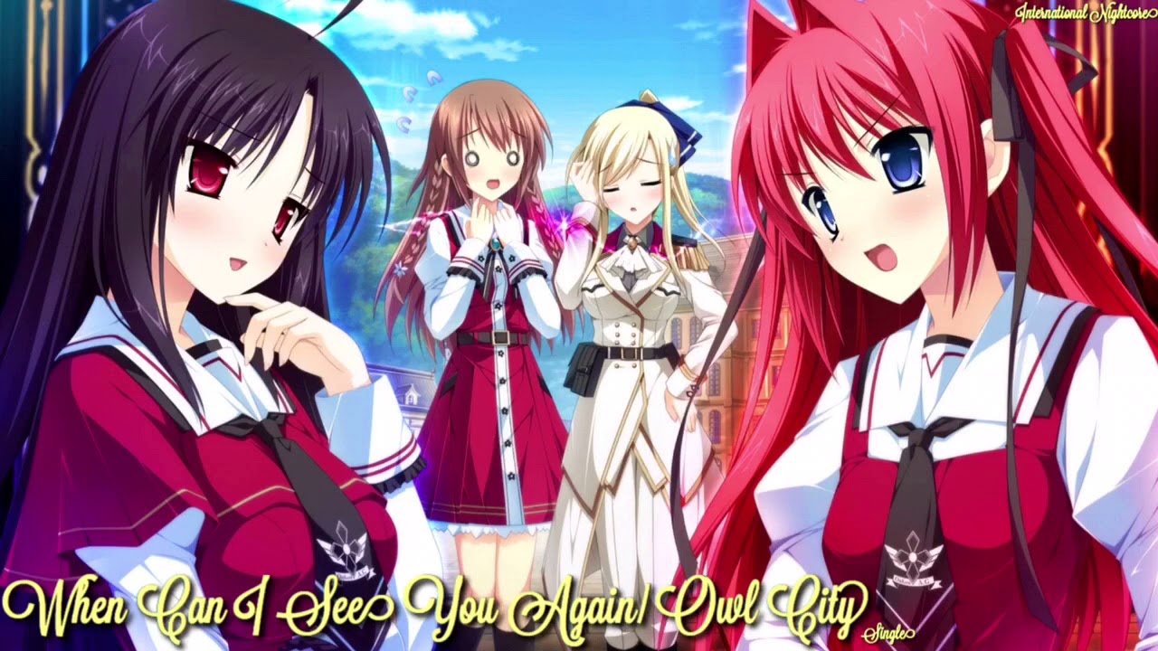 —Nightcore— When Can I See You Again (Owl City)