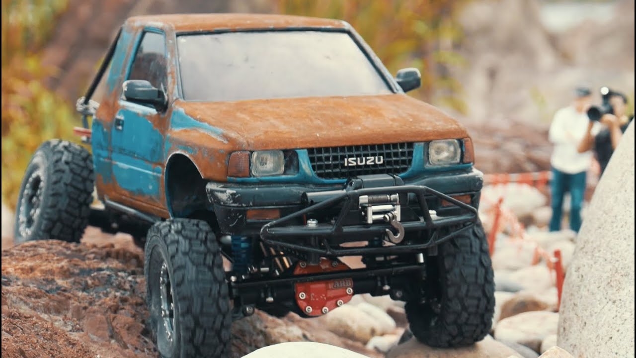 RC4WD Boyer ISUZU Mu(Amigo)Rock Crawling_#9