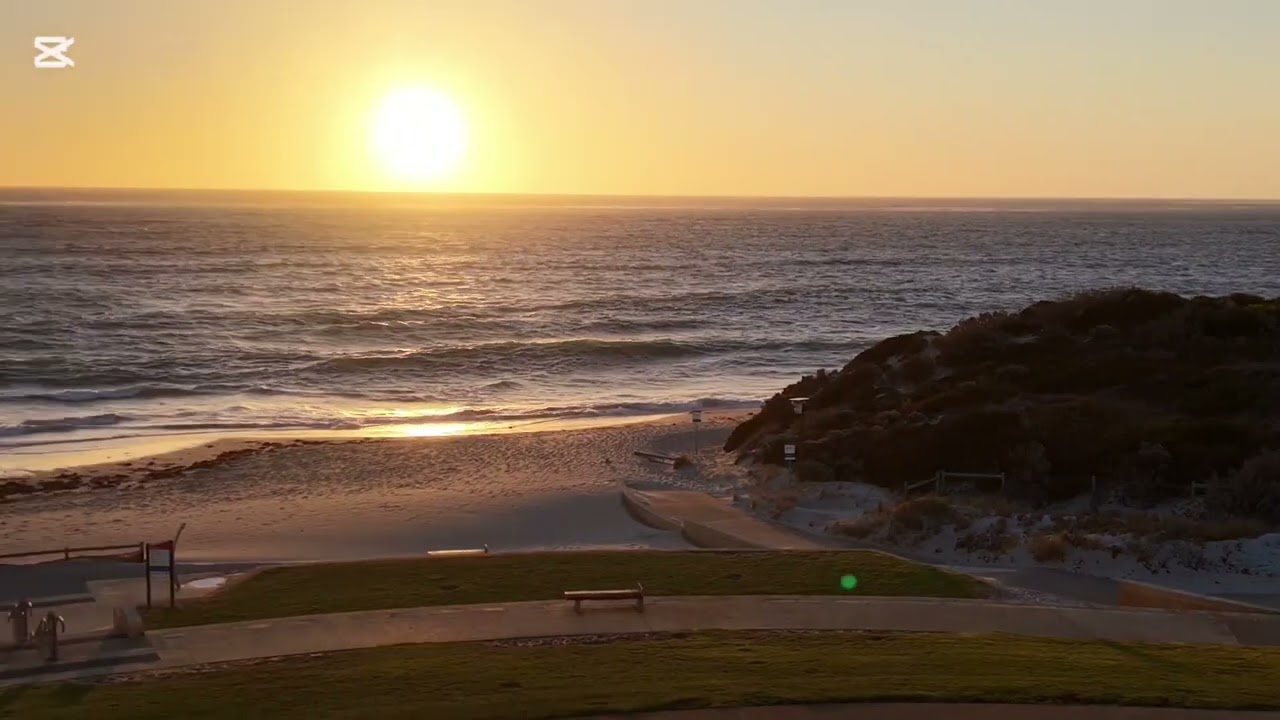 Sunset Run with My Wife & Naughty Dog 🌅🐾 | Beach + Drone Views