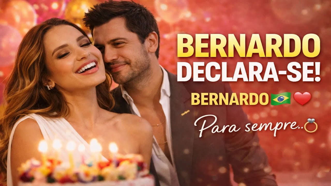 A declaração de Bernardo Sousa que marcou o aniversário de Bruna Gomes