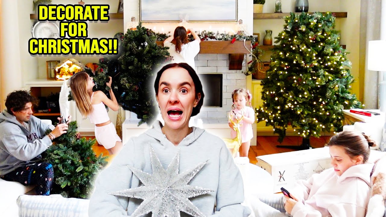 POV: Ты украшаешь нас к Рождеству, но это становится безумием! #vlogmas