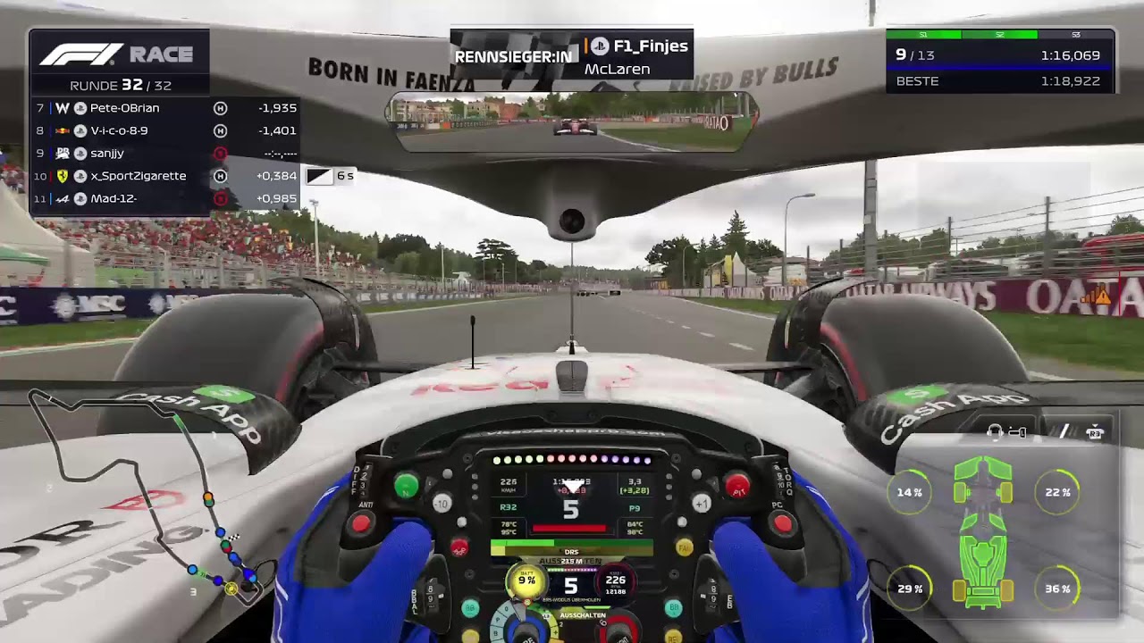 F1 25 RLO Liga1 Sanjjy Cockpit Imola 26