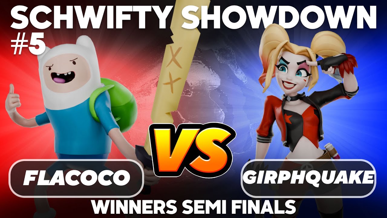 Schwifty Showdown #5 WINNERS SEMIS Flacoco (Finn) vs Girphquake (Harley) MultiVersus