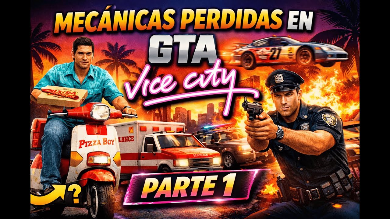 8 Mecánicas de GTA Vice City que GTA V no tiene | Parte 1