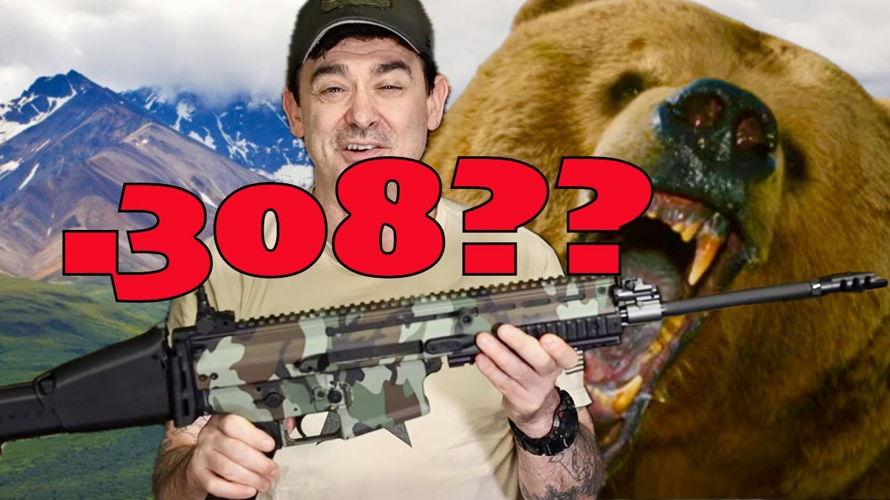 Почему я меняю свое ружье 12 калибра на винтовку 308 калибра для защиты от медведей!!