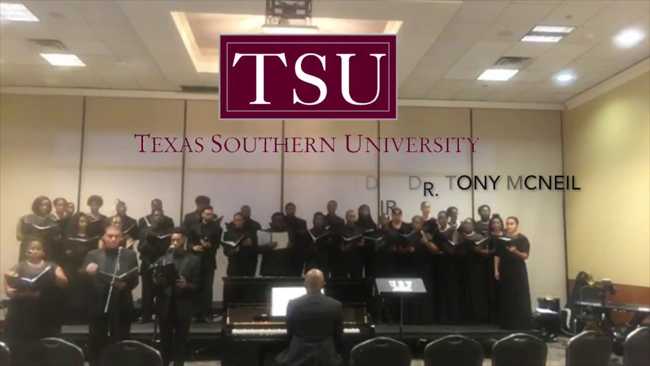 O For A Faith arranged by Nathan Carter (Performed by the Texas Southern University Concert Choir)