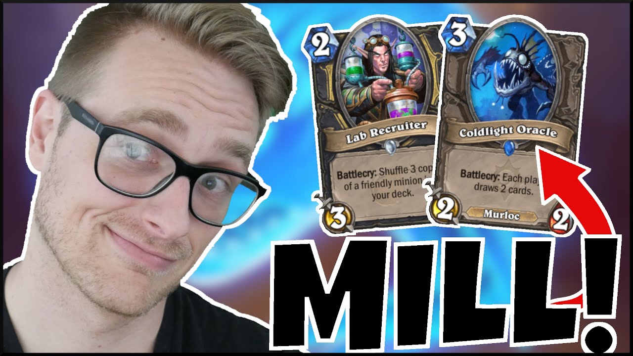 MILL MANIA (DELETE Decks with Fast MILL Rogue) | Descent of Dragons | Wild Hearthstone