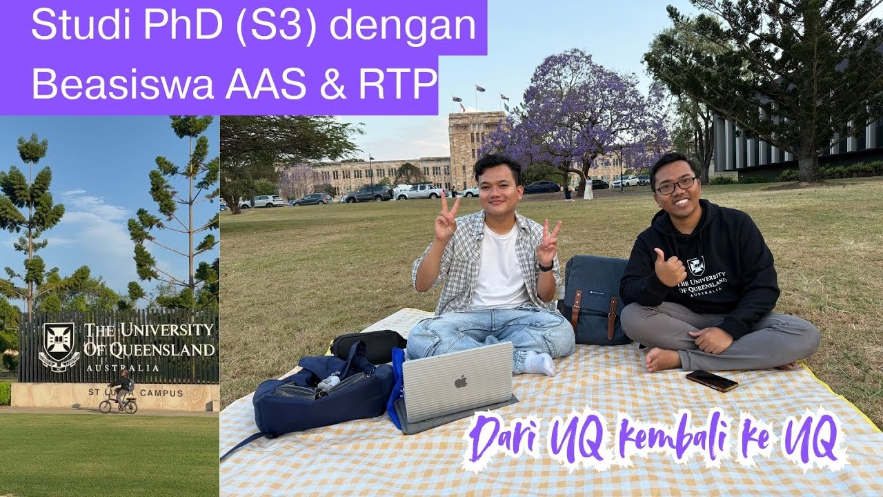 PhD dengan Beasiswa Australia Awards (AAS) x Research Training Program (RTP) - Iqbalsito ft. Lukman