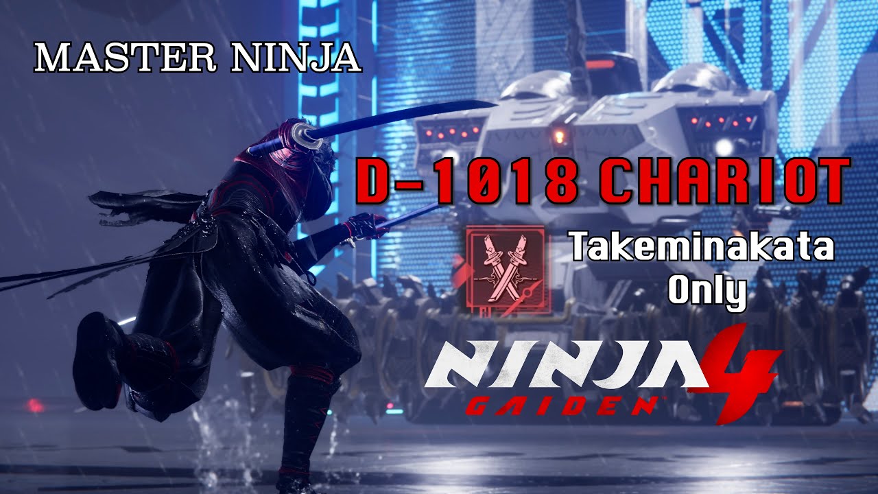 D-1018 CHARIOT TAKEMINAKATA ONLY [MASTER NINJA] - NINJA GAIDEN 4
