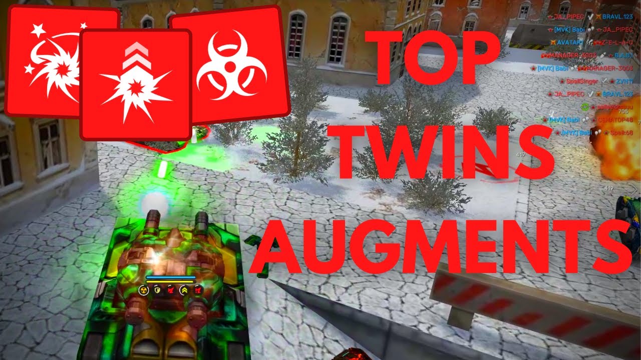 Top 5 Twins Augments in Tanki Online