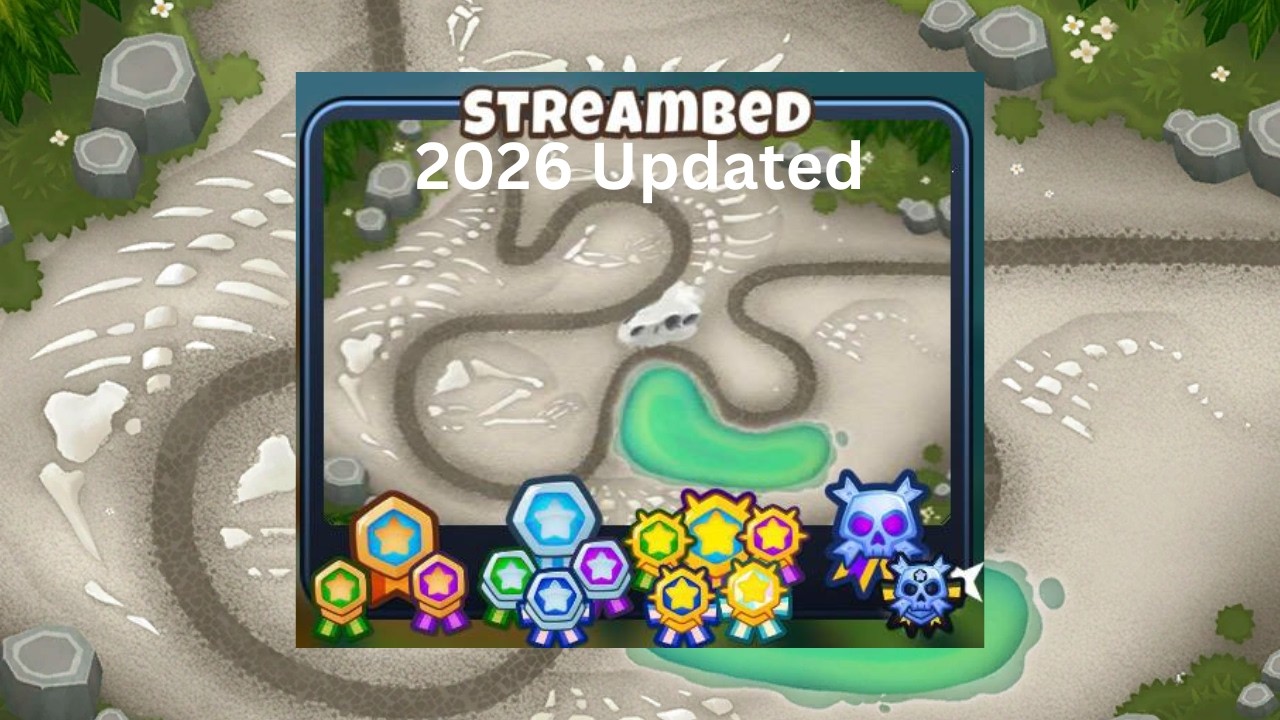 Streambed [Half Cash] Guide | No Monkey Knowledge | BTD 6 (2026 Updated) 4K