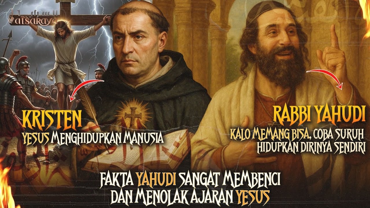 Еврейский раввин в шоке! Если Иисус мог воскрешать мёртвых… почему бы не воскресить себя самому?!