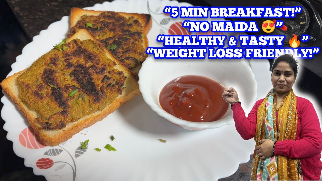Energy Boosting Healthy Breakfast 🔥 | No Maida No Junk #jyotikirasoi #breakfast 