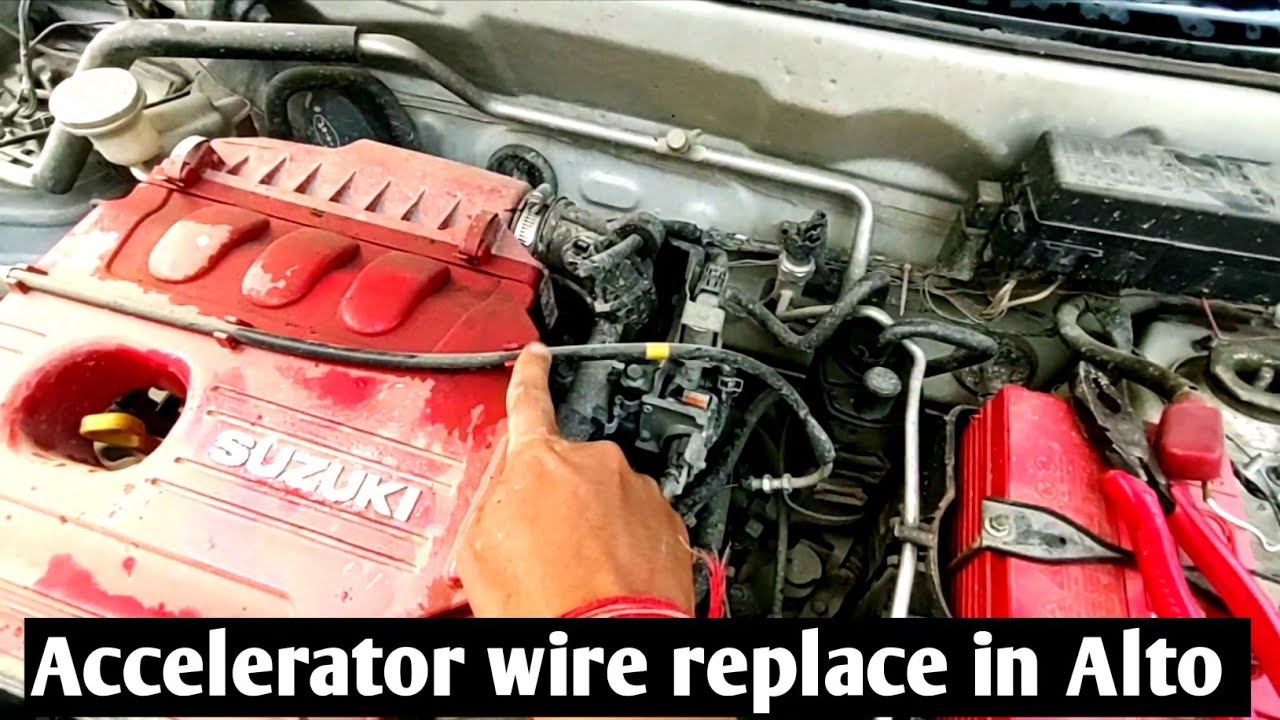Maruti Alto accelerator wire replace || DIY Video
