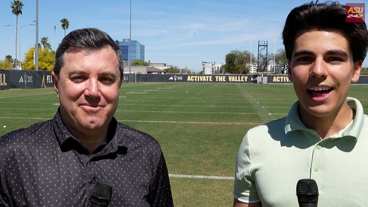 Sun Devil Source Two Minute Drill following ASU's first spring football practice (3/19/26)