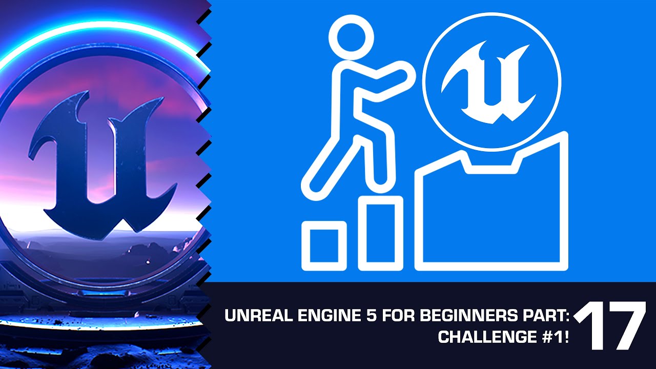 CHALLENGE #1: Test Your UE5 Knowledge! Unreal Engine 5 for Beginners #17