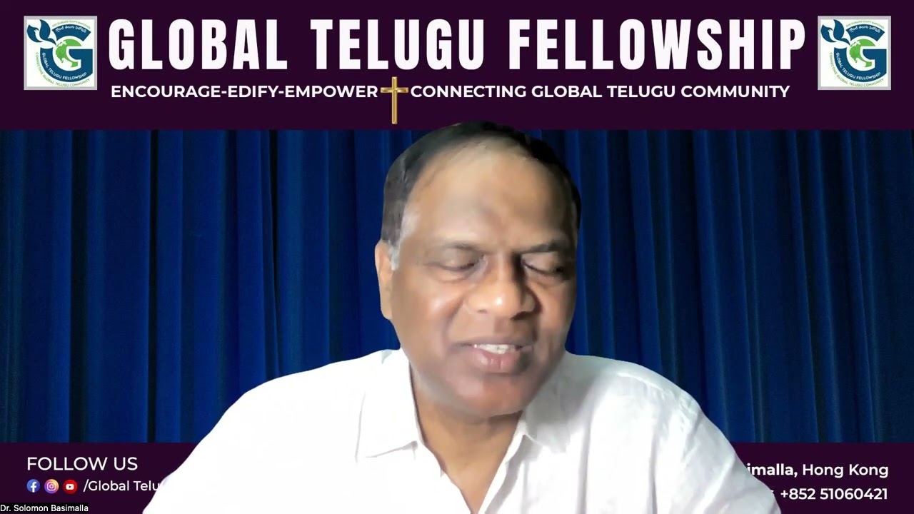 Passion Week Day 7 II Lent Sermon II Global Telugu Fellowship II April 19, 2025