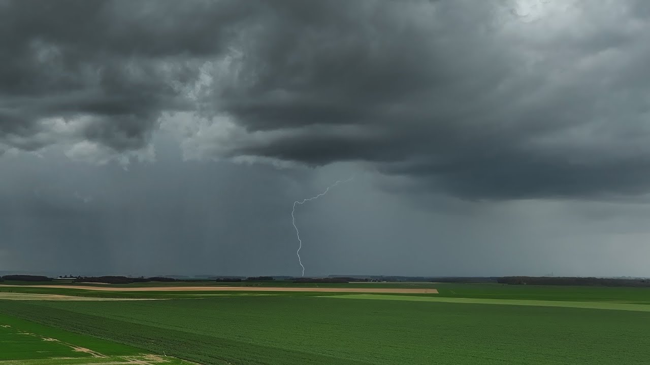 premiers orages de la saison 2025 Normandie -Centre