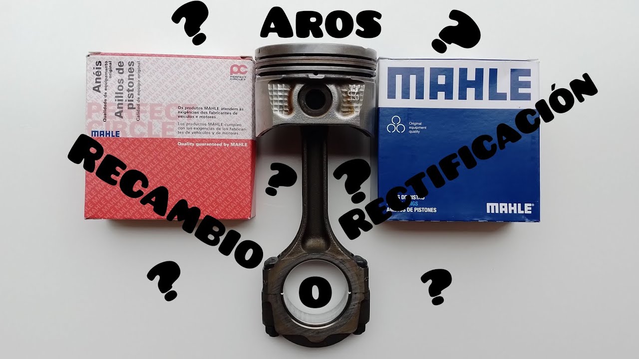 Aros de Rectificación o Recambio para rearmar tu motor?