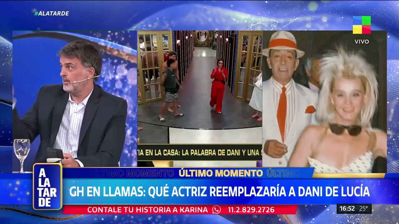 🔴 GH: YA ESTARÍA CONFIRMADO EL REEMPLAZO DE DANI DE LUCÍA