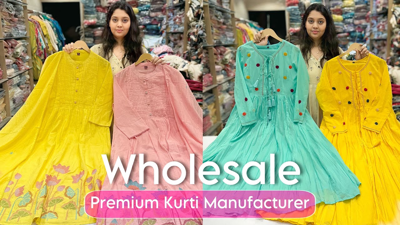 Kurti Market in Delhi | Jaipuri Kurti / tunics/Wholesale Market | Factory Rate Kurti