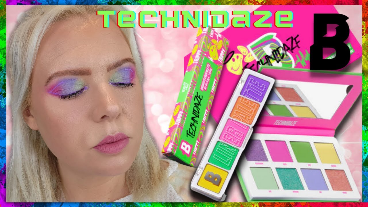 BEAUTY BAY TECHNIDAZE Palette & Aquavated Water Liners Review & Swatches | Clare Walch