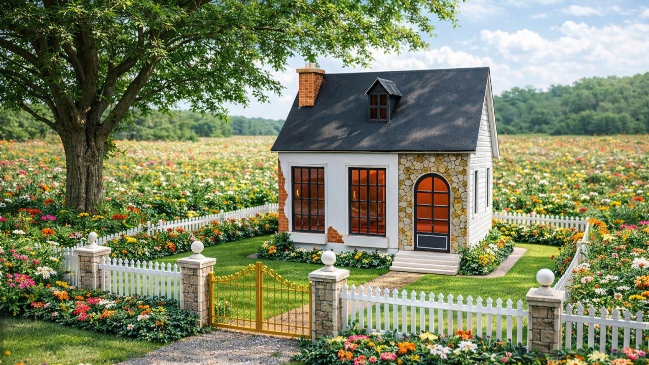 how to make a miniature tiny house