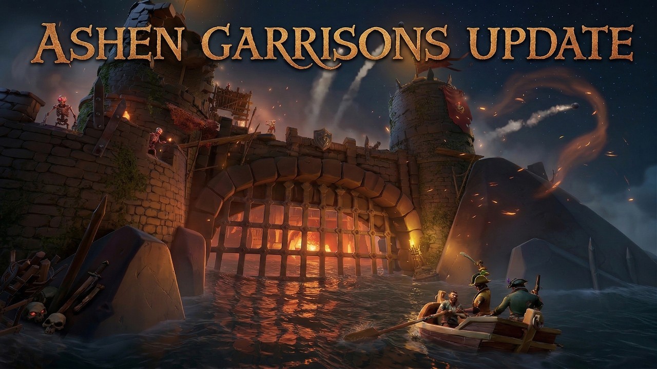 New Ashen Garrison Update | Sea of thieves S18 ACT:3 Live🔴[Hindi\Marathi]