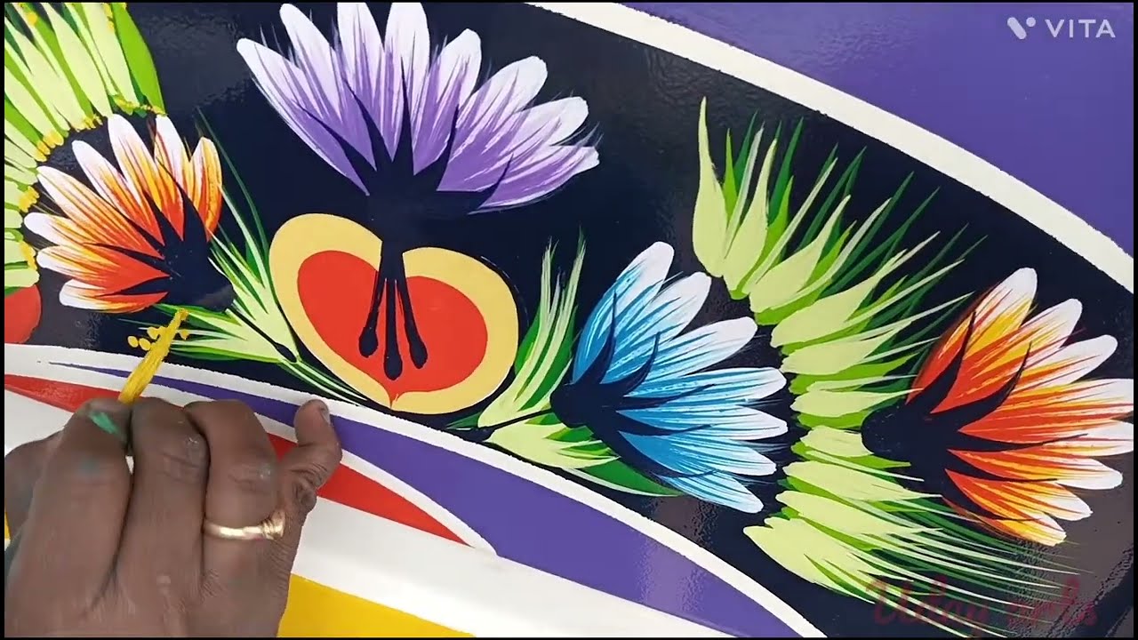 Mahindra Bolero painting
