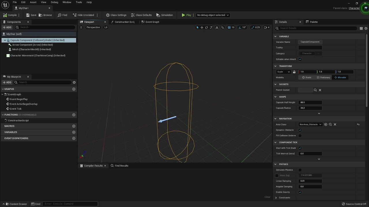 Unreal Engine 5 - Creating Player Movement & Look From Blank Project