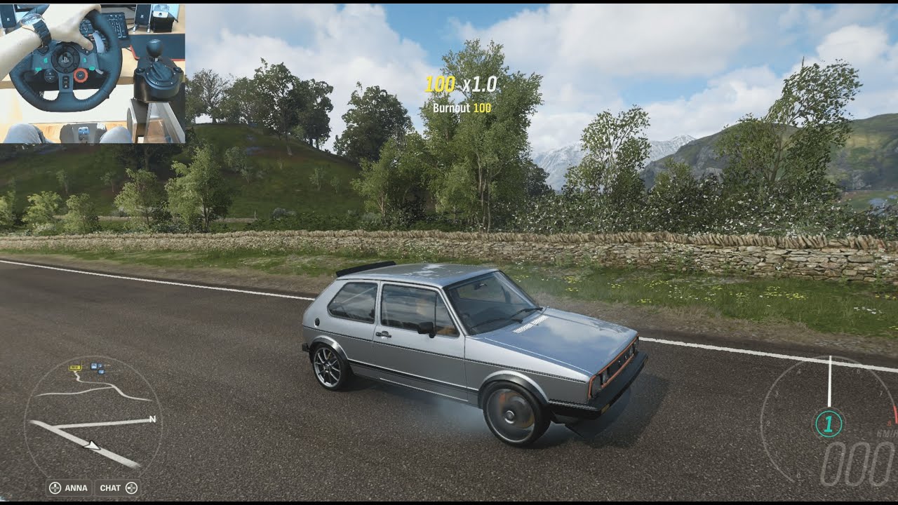 Volkswagen Golf MK1 GTI  | Forza Horizon 4 | Logitech g29 gameplay