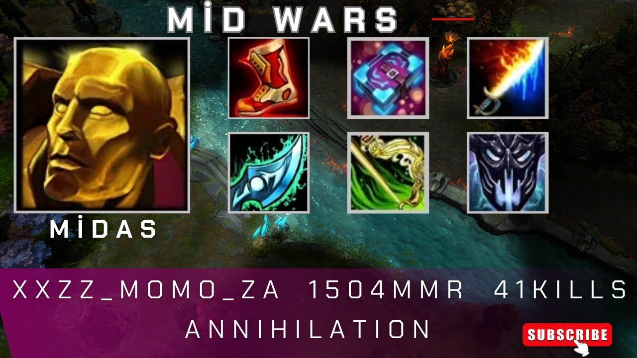 HoN | Mid Wars | Midas | xxzz_momo_za | 1504 MMR