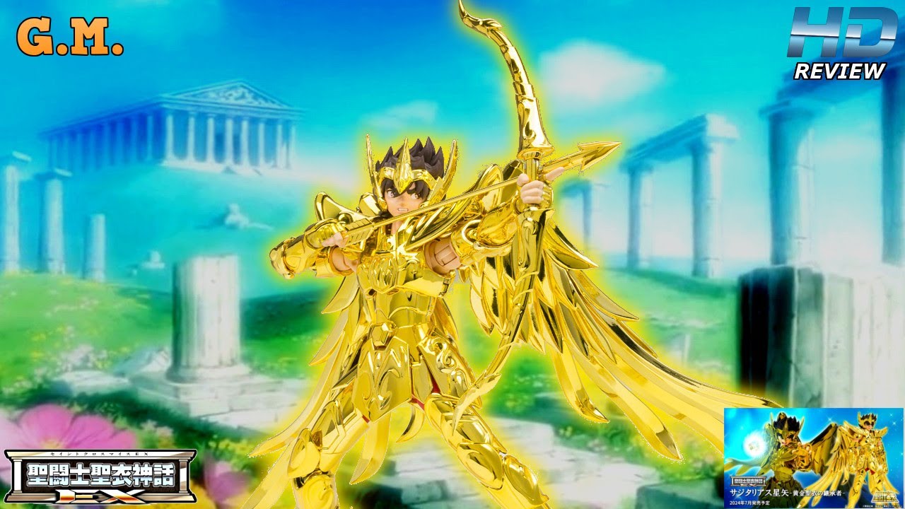 RECENSIONE Myth Cloth Ex Metal Sagittarius Seiya - Inheritor of the Gold Cloth - BANDAI SPIRITS -