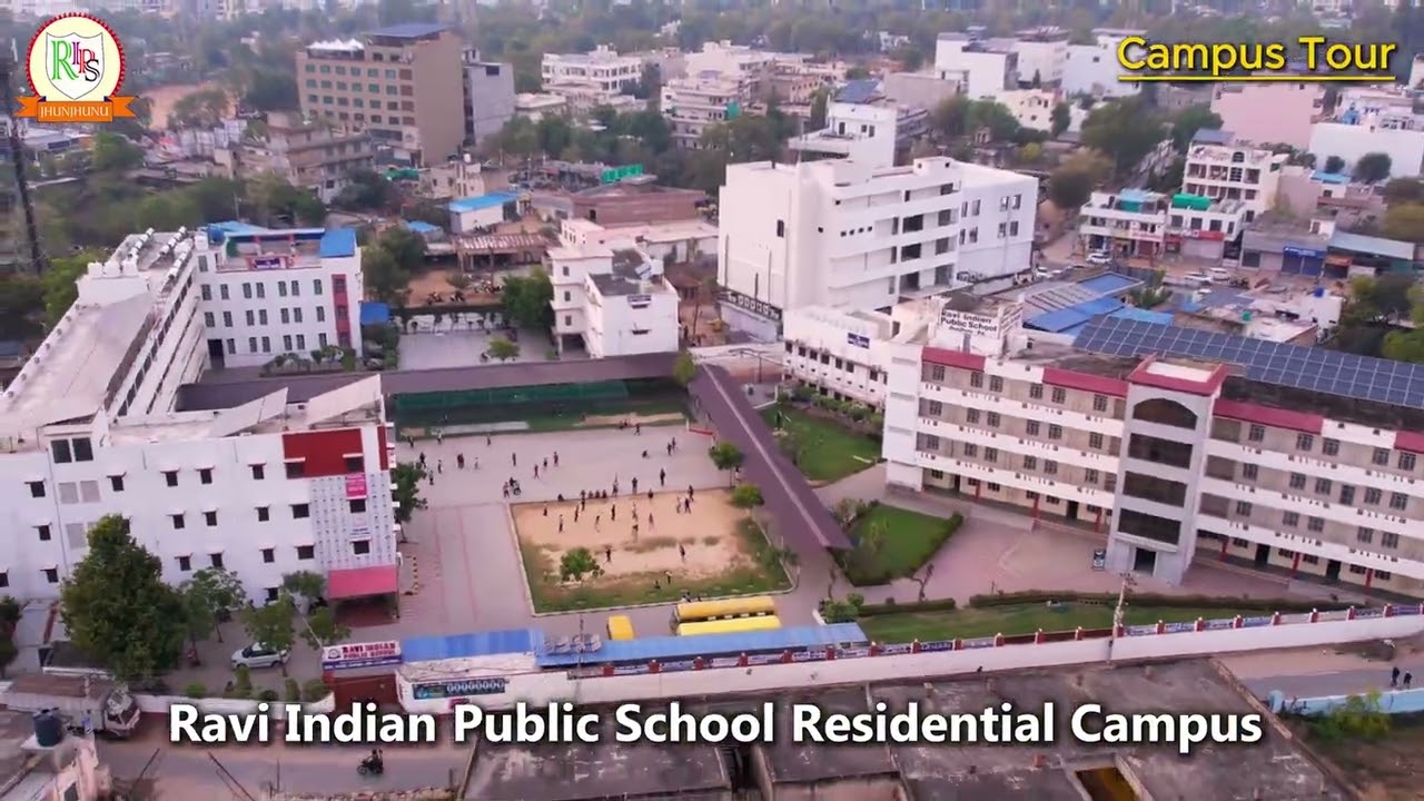 Aerial Tour of Ravi Indian Public School | Where Future Defence Leaders Are Made