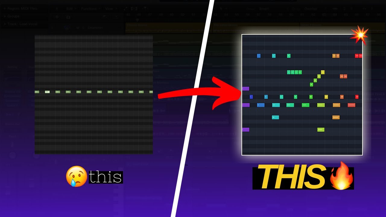 🥁 How To Humanize Your Drums and Make Them Sound More Interesting | Logic Pro Tutorial