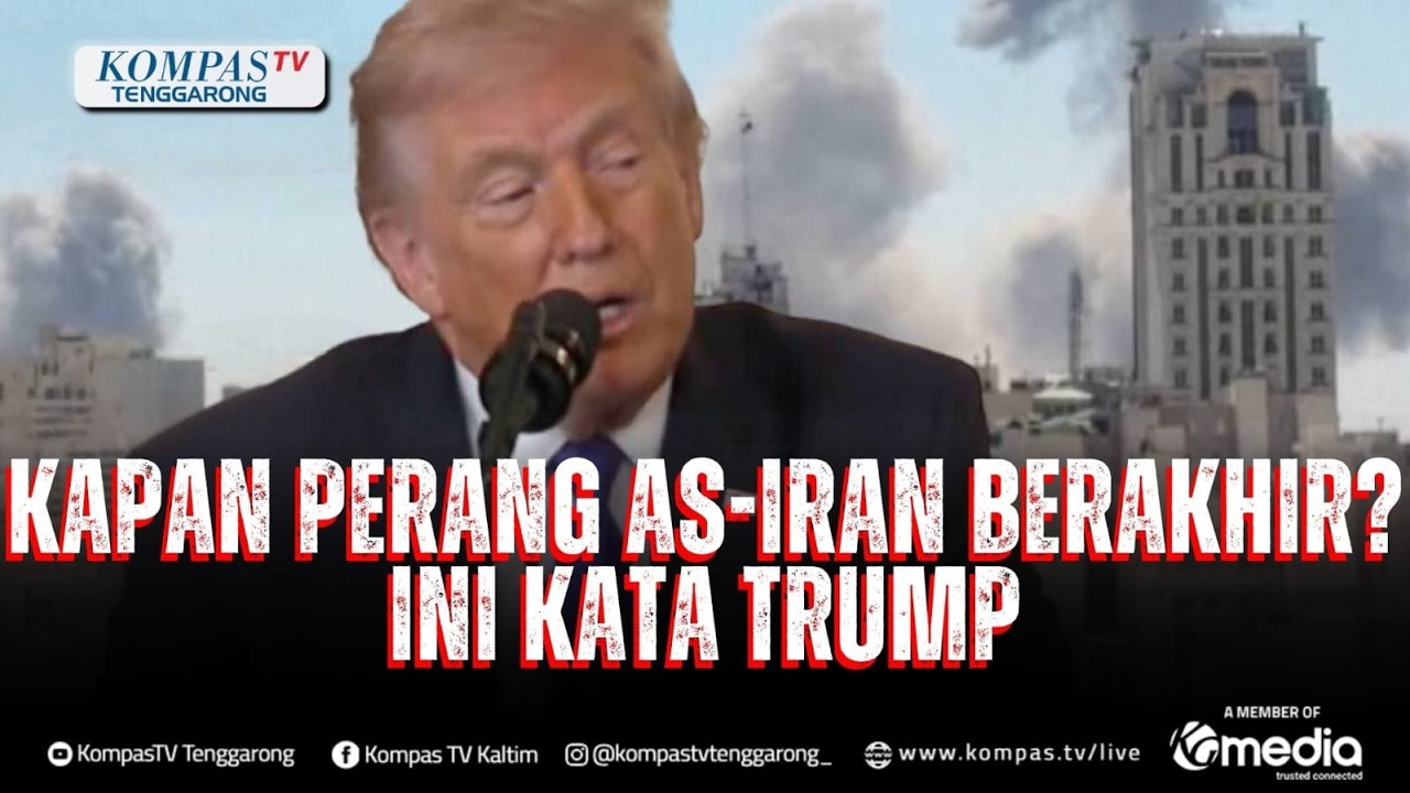 Donald Trump Jawab Pertanyaan Kapan Perang AS Israel vs Iran Berakhir： Berlangsung Lama!