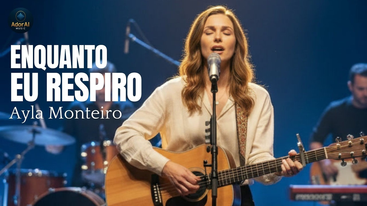 Enquanto Eu Respiro Ayla Monteiro  Louvor Gospel  Profundo e Cinematográfico  AdorAi Music