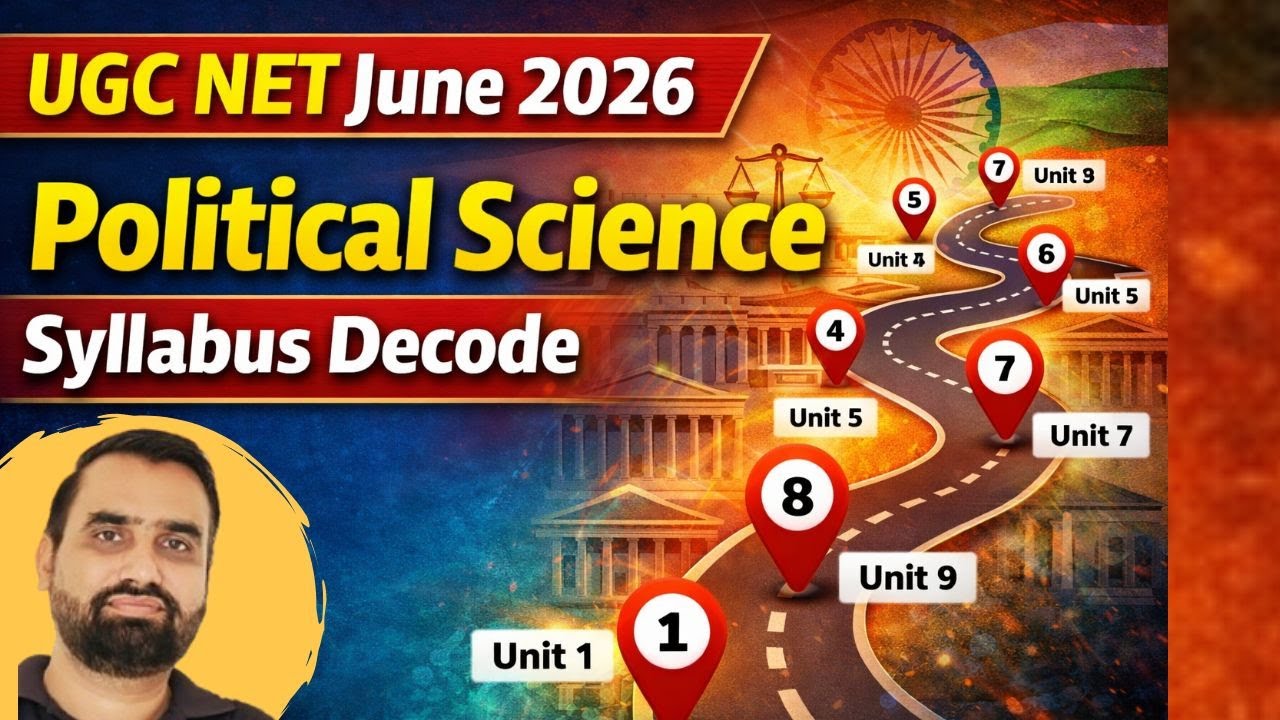 UGC NET Political Science | Complete Syllabus Breakdown for NET & JRF
