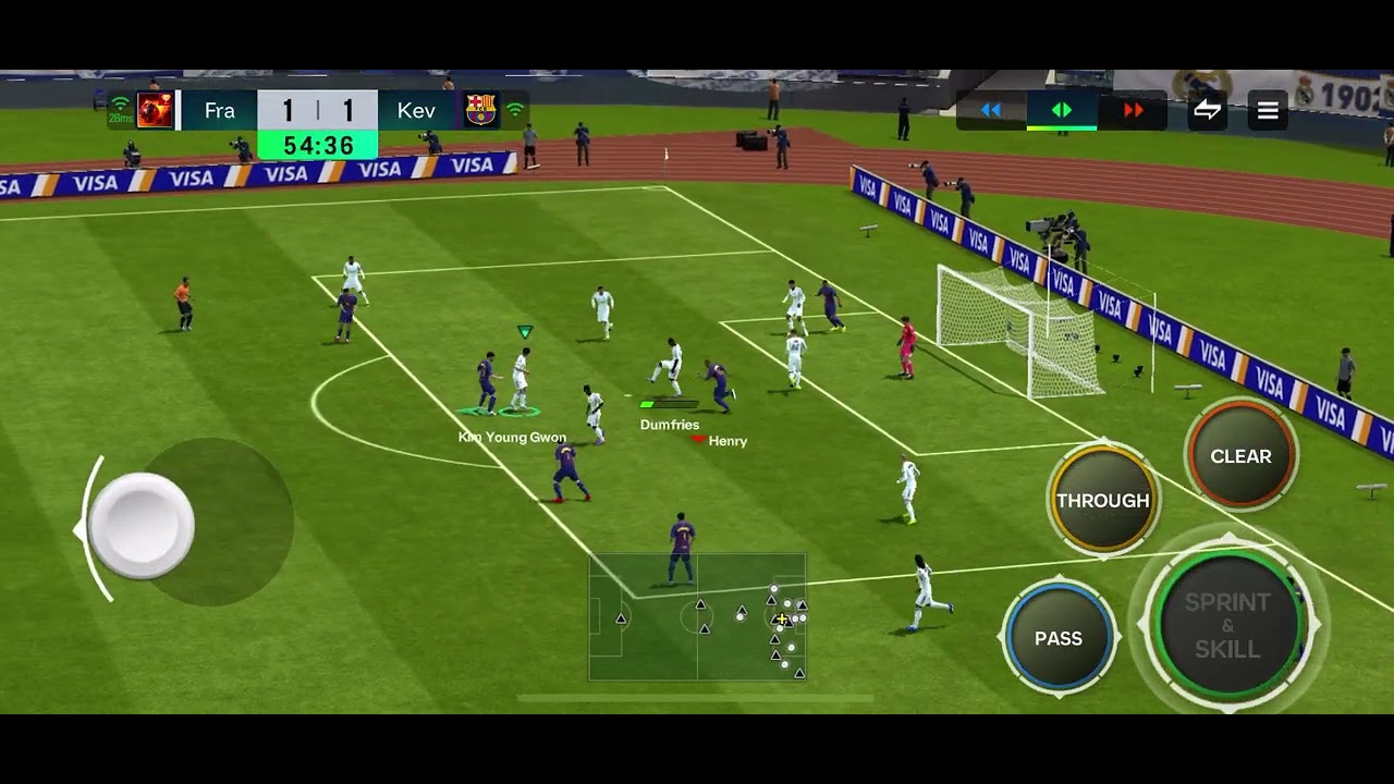 BARCELONA  VS REAL MADRID (entertaining match)