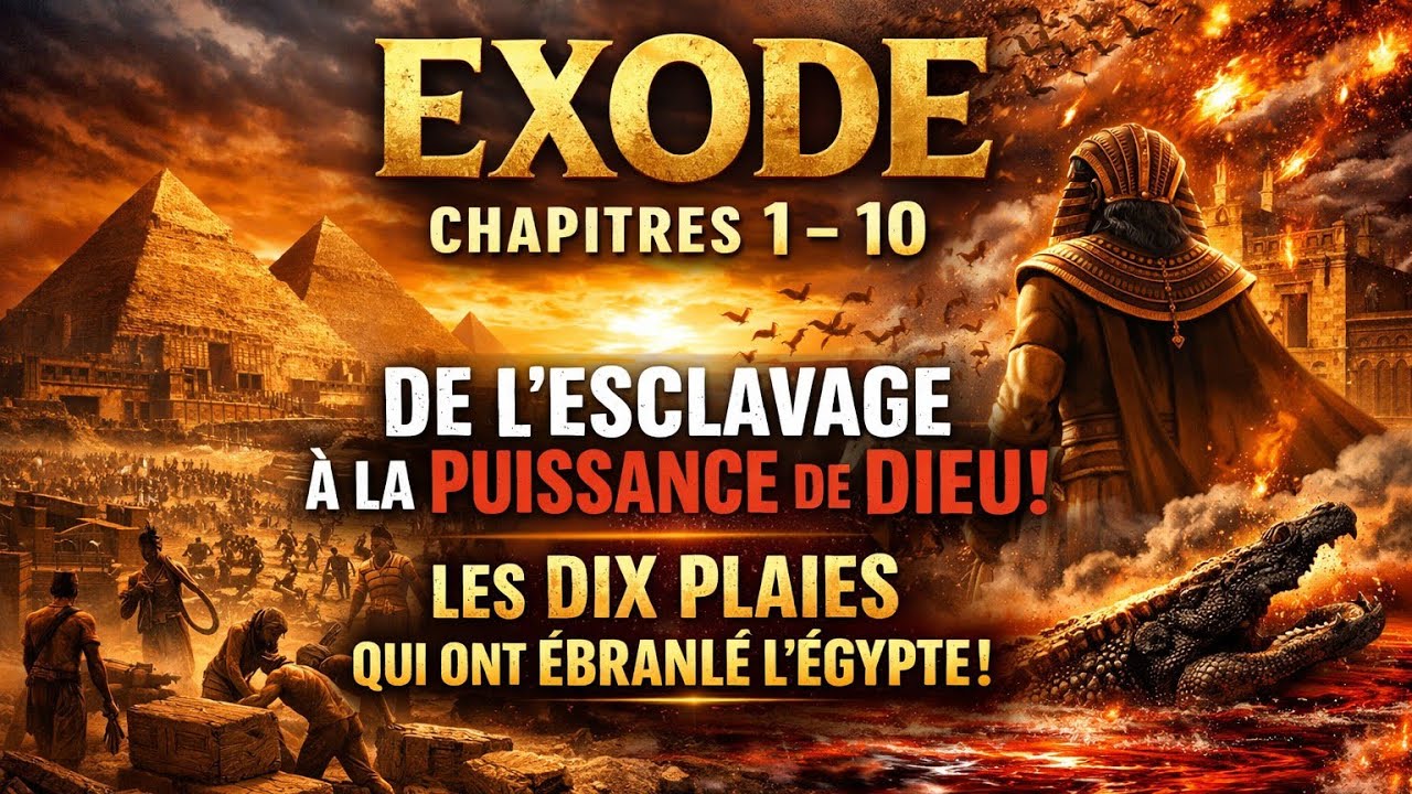 Exode 1 ~ 10 : Dieu a un plan pour libérer son peuple.