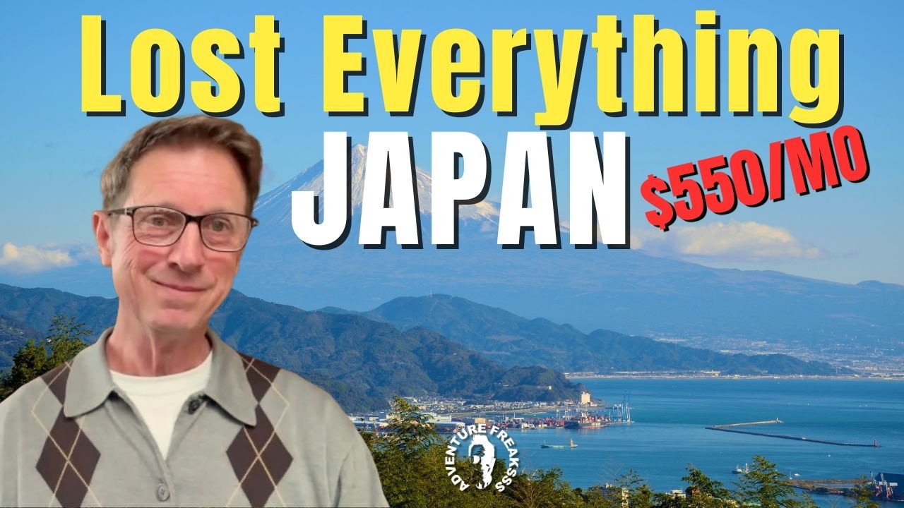 He Lost Everything in the Market Crash | Now Lives in Japan on $550/Month!