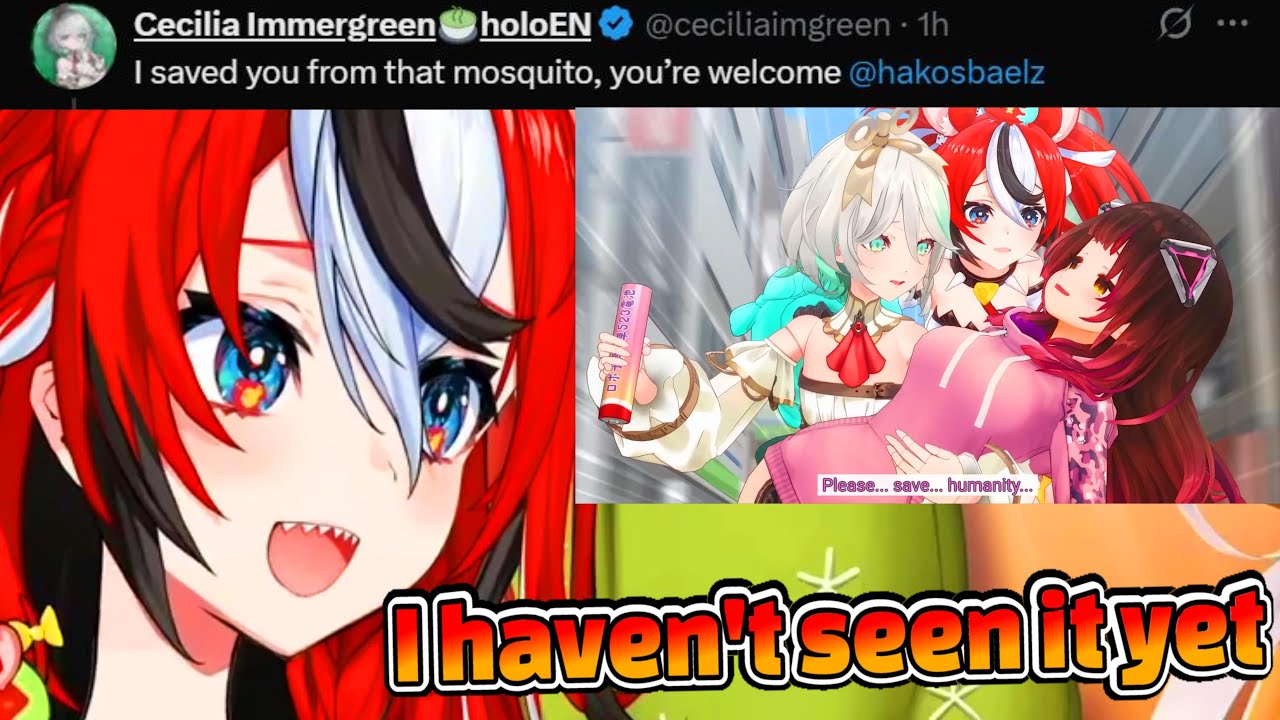 Bae Reacts to Cecilia's Hologra Debut (ft. Bae)...