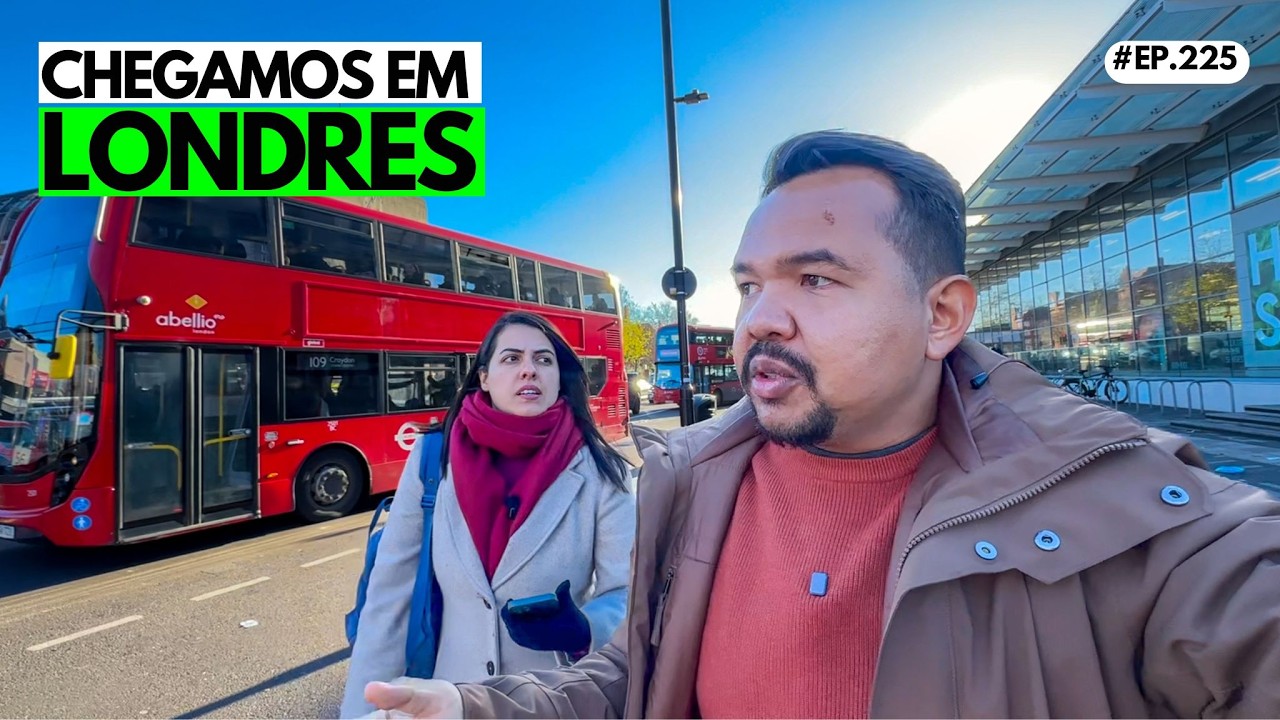🇬🇧FOMOS OBRIGADOS a voltar a LONDRES por um MOTIVO