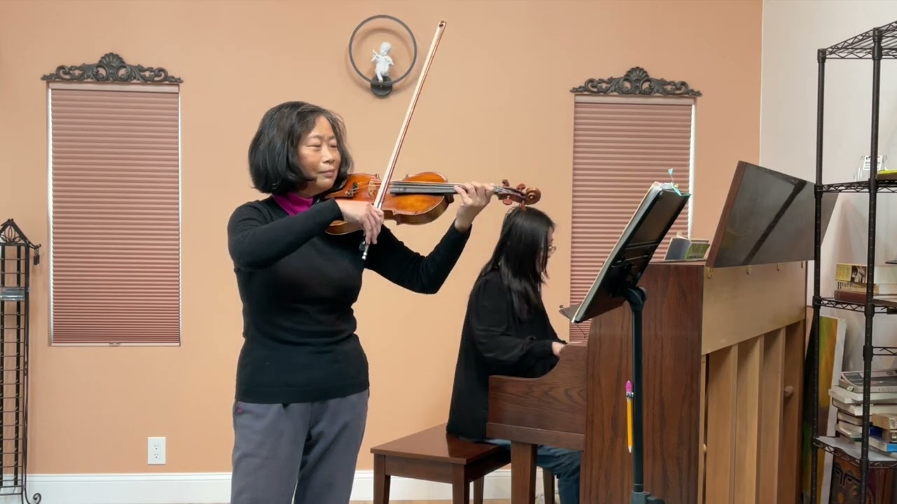 C M von Weber-- Sonata for Violin & Piano, Op. 10, No 5