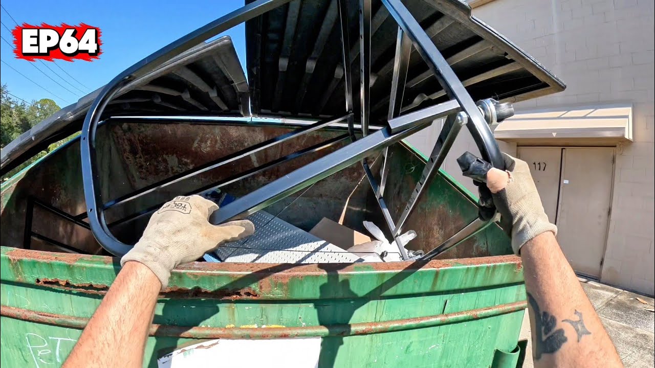 DUMPSTER DIVING & SCRAPPING! - New Year, New Trash To Collect!