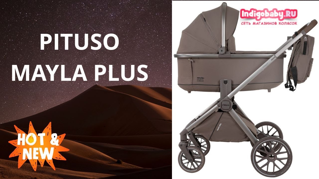 Коляска, которую уже все бронируют - Pituso Mayla PLus❤. Видеообзор. Налетай!